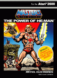 Masters of the Universe The Power of He-Man Atari 2600 US box art